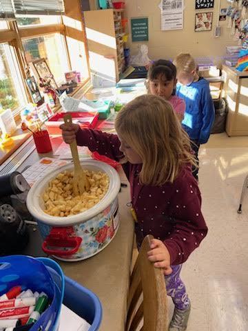 Applesauce Fun in First Grade!