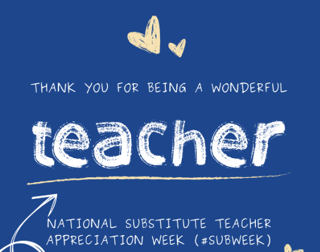 Happy National Substitute Appreciation Week