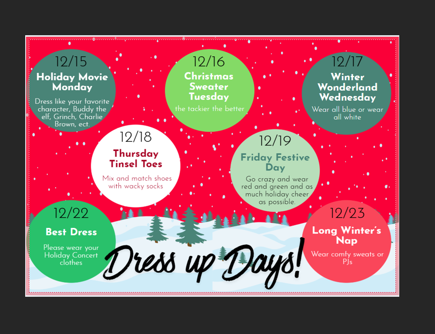 Dress up days