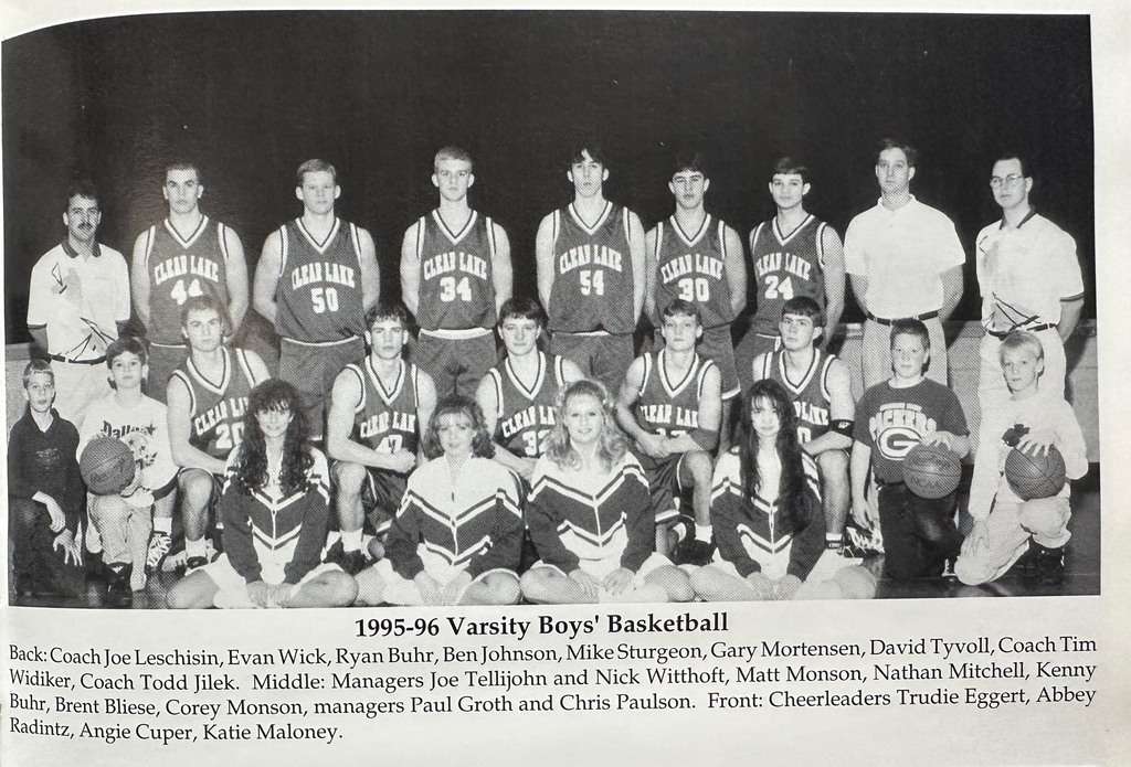 '95 - '96 basketball