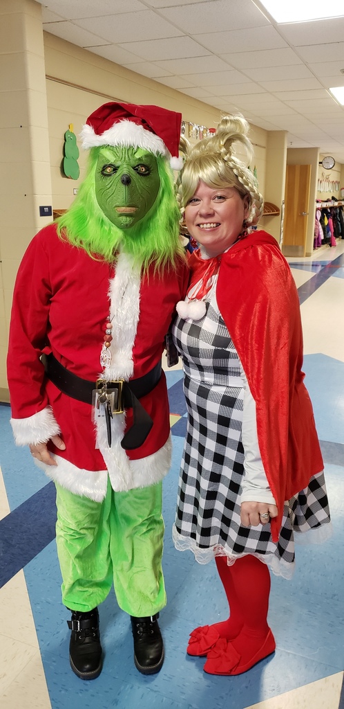 The Grinch and Cindy Lou Who