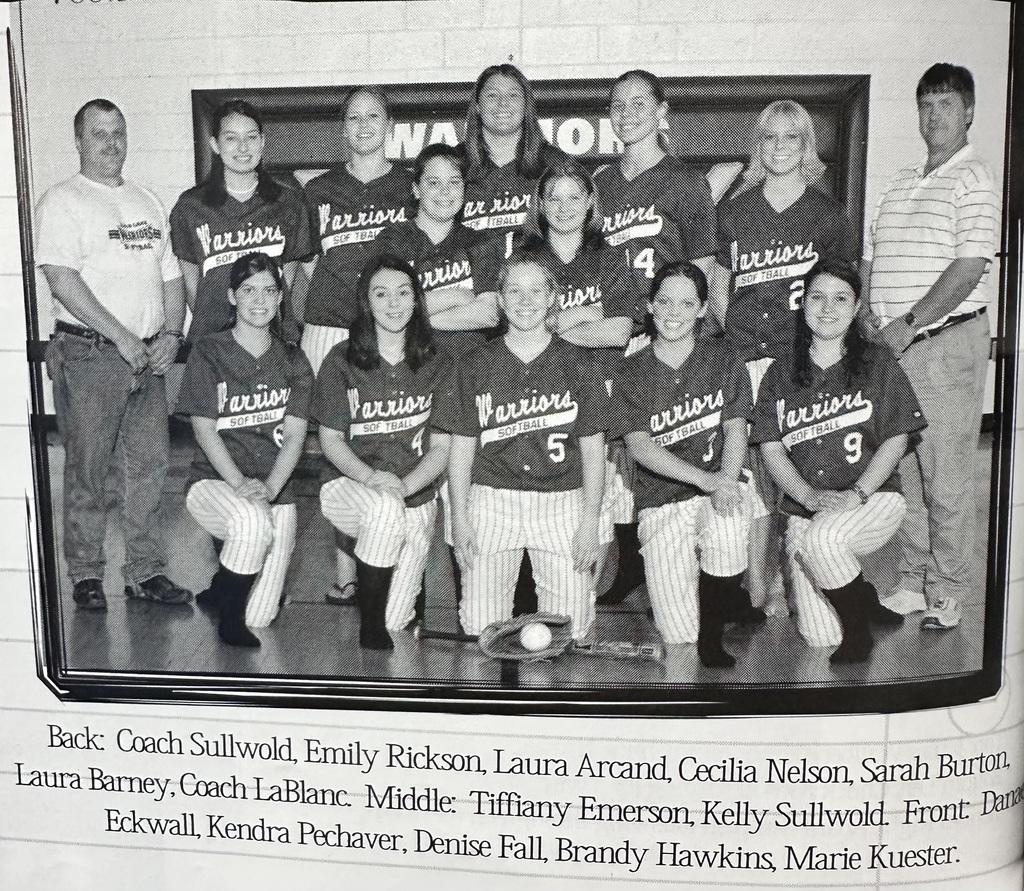 2005 Softball team