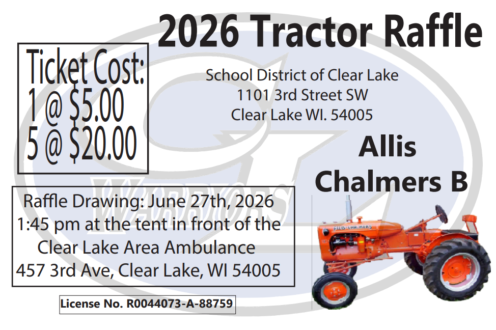 Tractor Raffle
