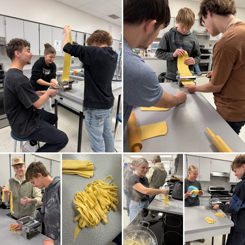 Foods class pasta making