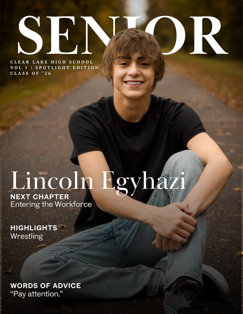 Senior Spotlight - Lincoln Egyhazi