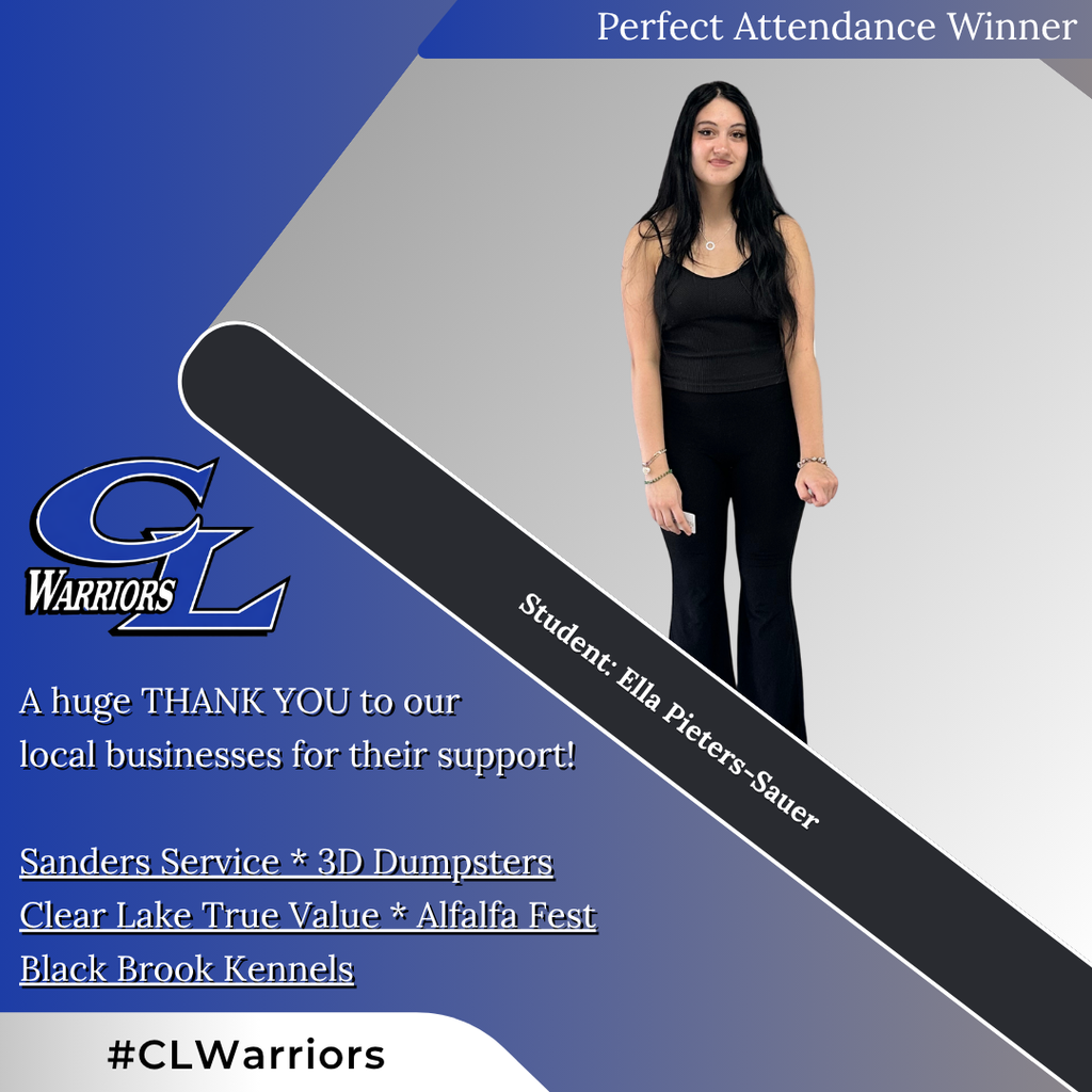 April Perfect Attendance
