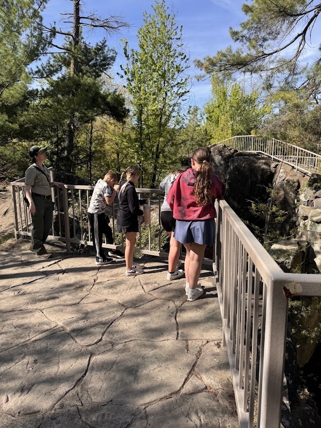 boat tour at Taylors Falls