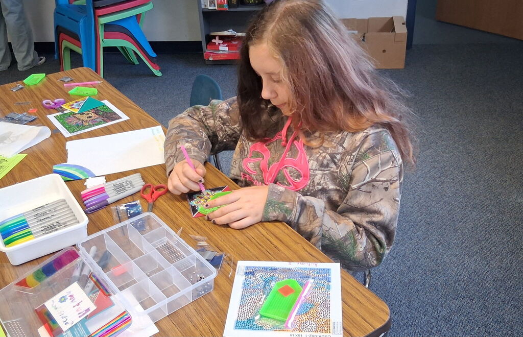 Diamond Art Summer School class