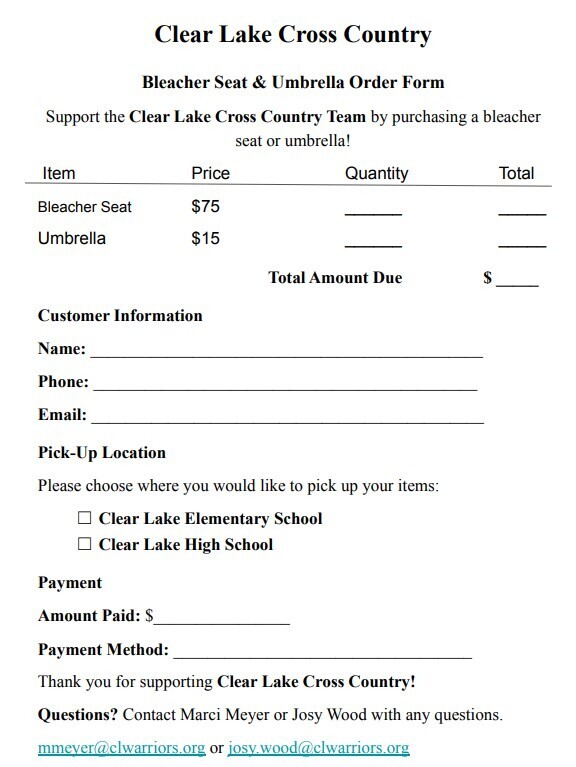Order form
