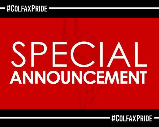 Special Announcement
