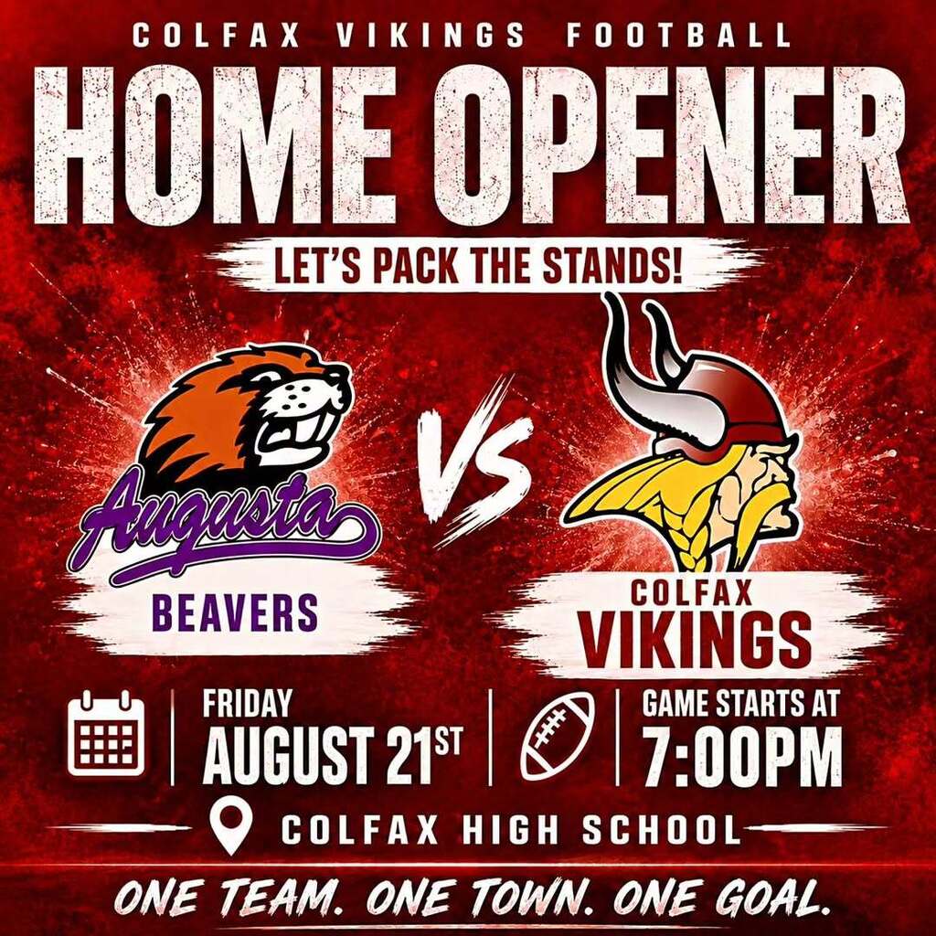 Augusta Beavers VS Colfax Vikings