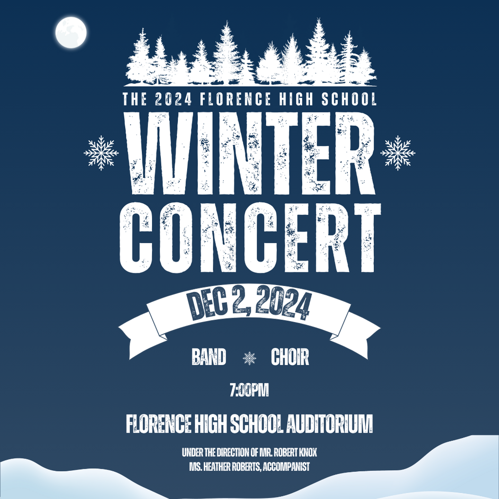 FHS Winter Concert Poster