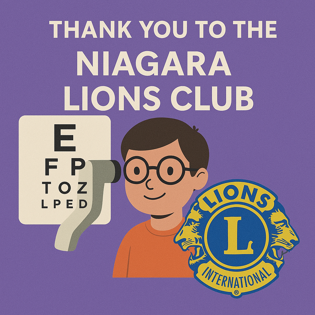 Thank you to the Niagara Lions Club