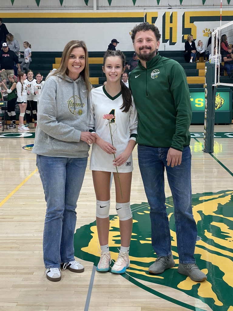 JV Volleyball Member and parents