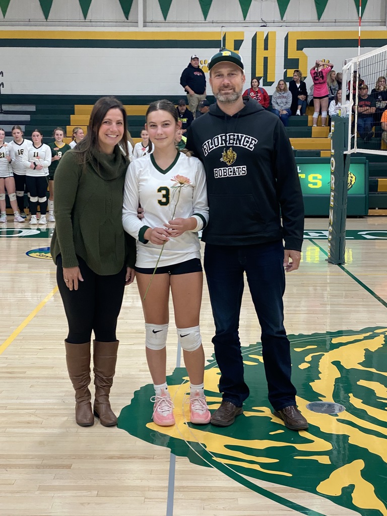 JV Volleyball Member and parents