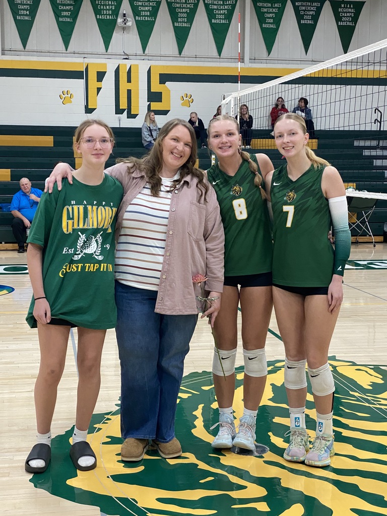 Florence Varsity Volleyball Players and their parents