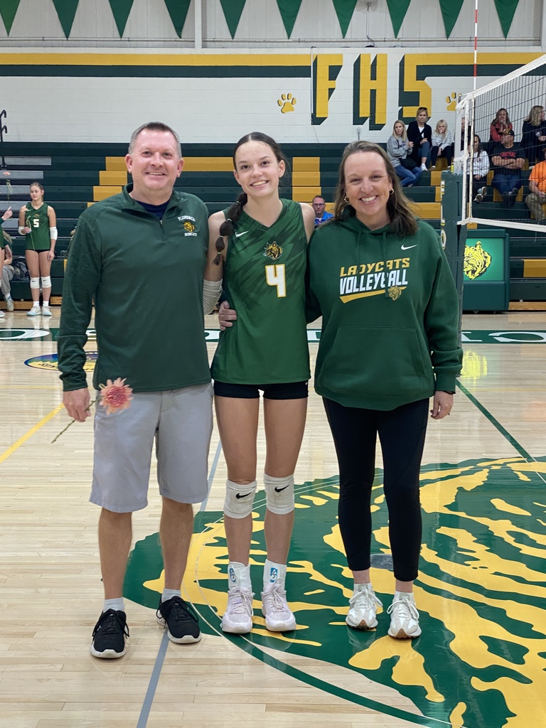 Florence Varsity Volleyball Players and their parents