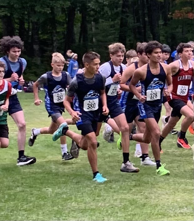 Evan parker and other cross country runners