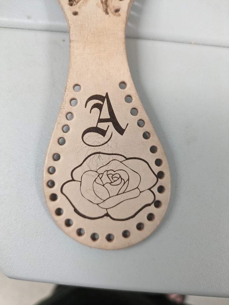 Rose Key Fob