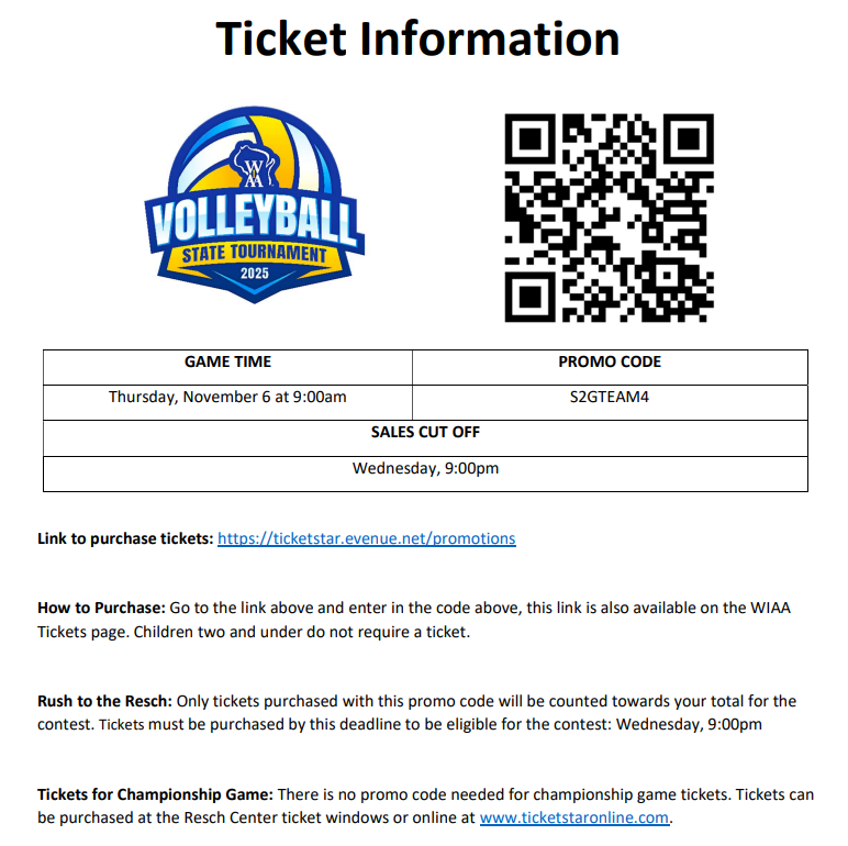 Ticket information