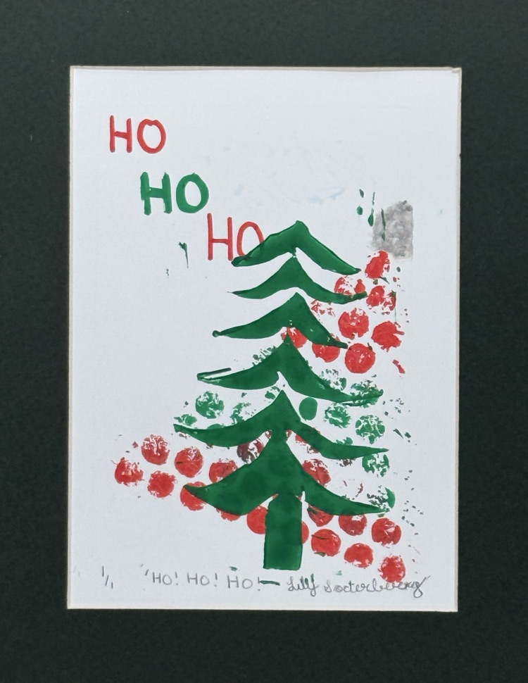 ho ho ho Christmas tree