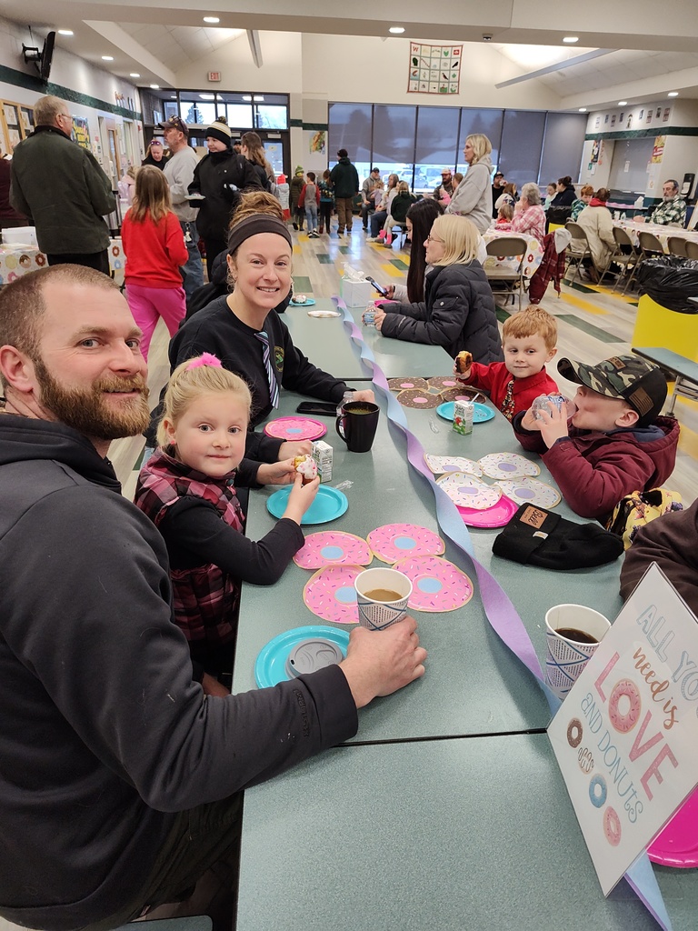Donuts with Grown Ups Families