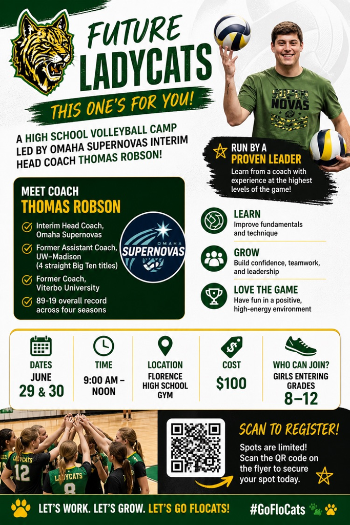 Florence Volleyball Infograpgic