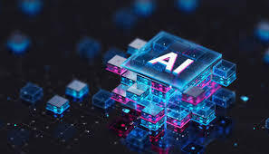 Image of AI on a computer Chip