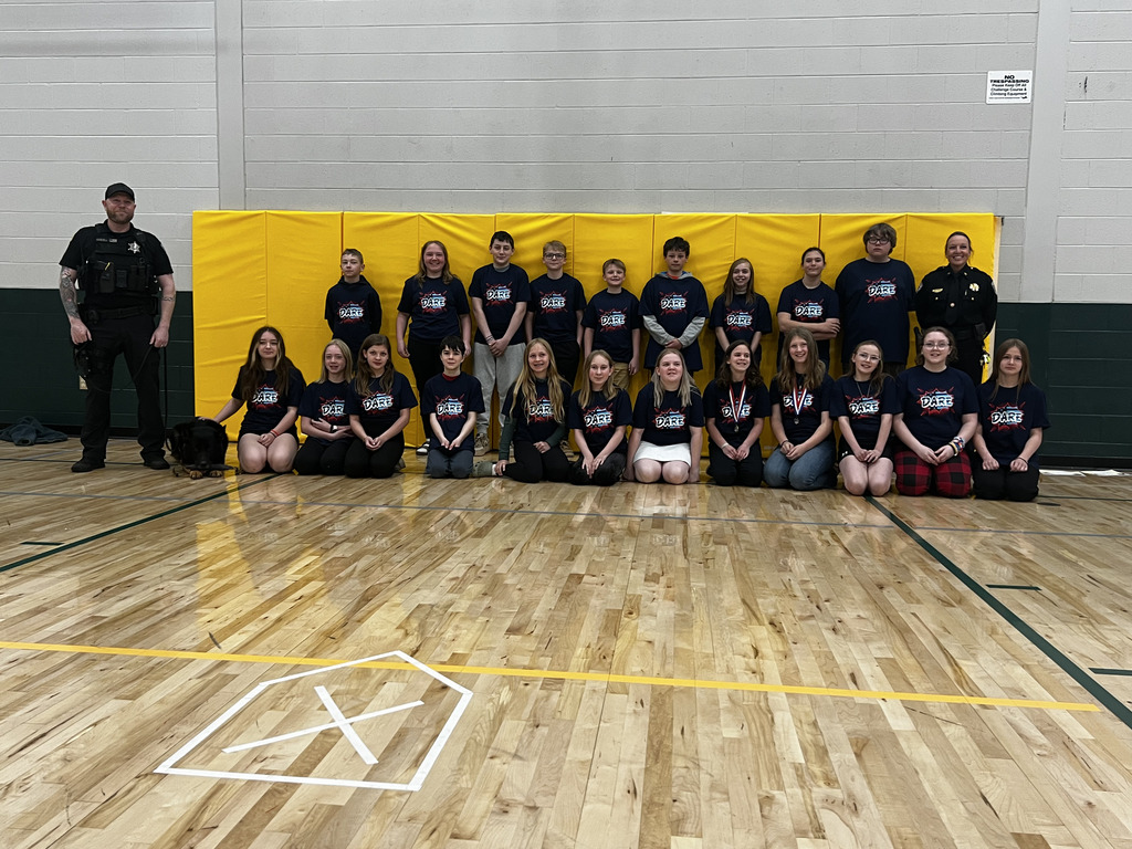 6th grade DARE Students