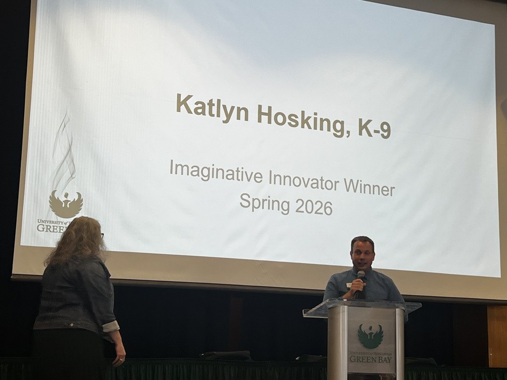 Katlyn Hosking K-9 Imaginative Innovator Winner Spring 2026