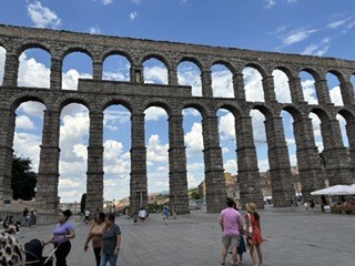 Spanish Students visiting Spain