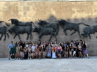 Spanish Students visiting Spain