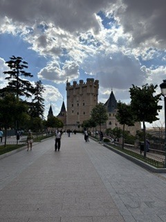 Spanish Students visiting Spain