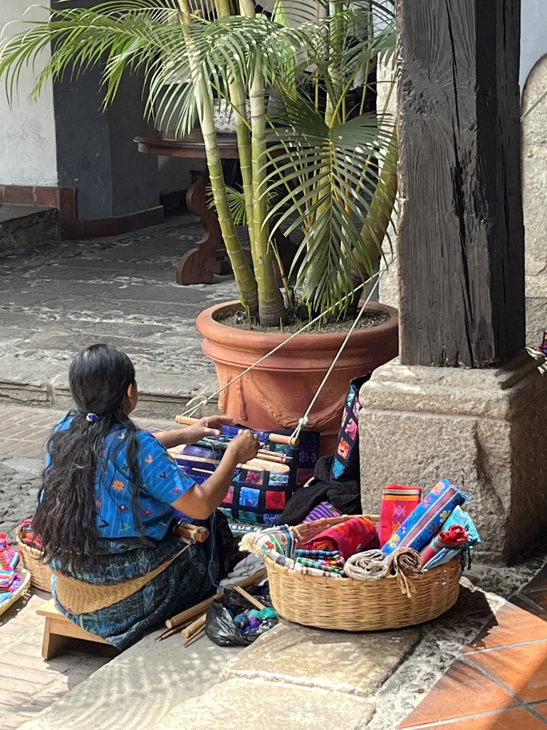 Florence student in Gutemala