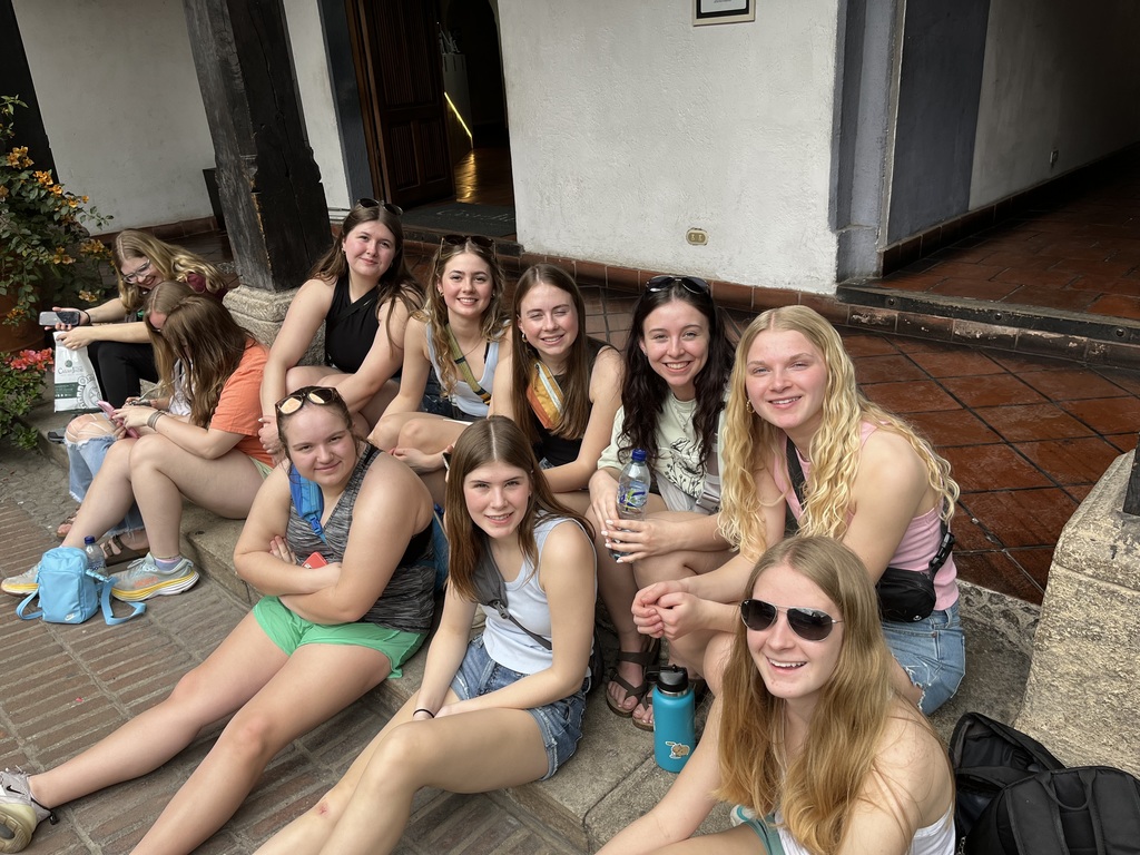 Florence student in Gutemala