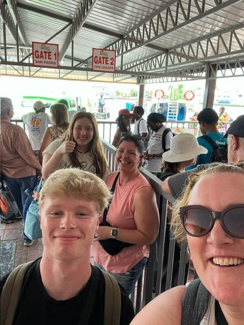 Florence students in Belize