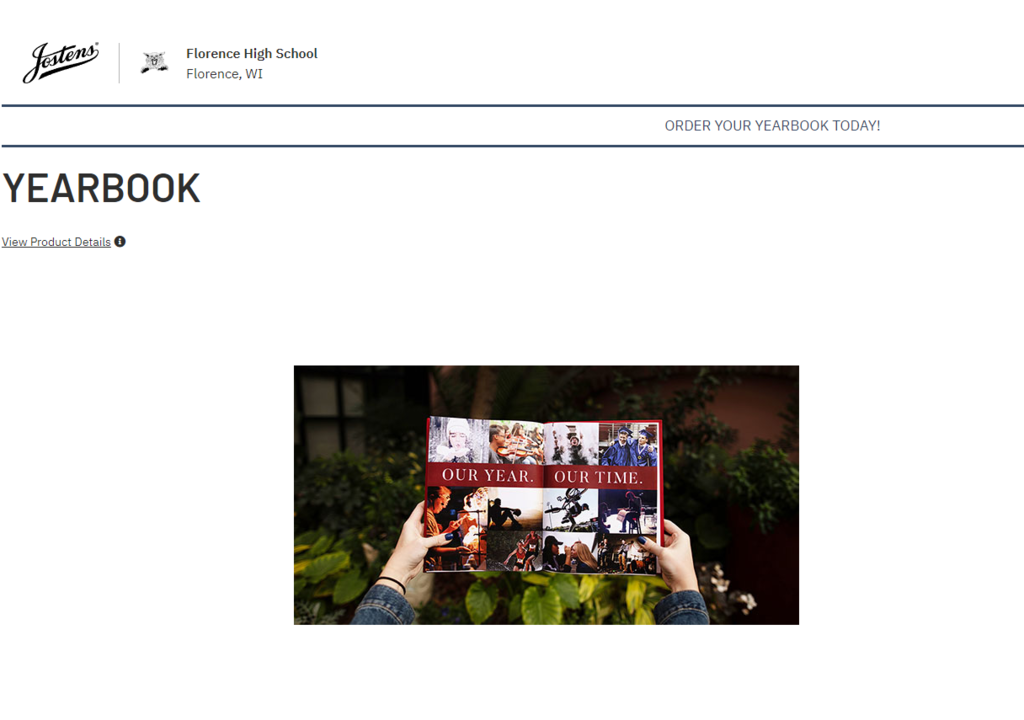 Jostens Florence HS Florence, WI Order your yearbook today!