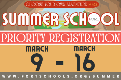 Summer School Priority Registration 2026