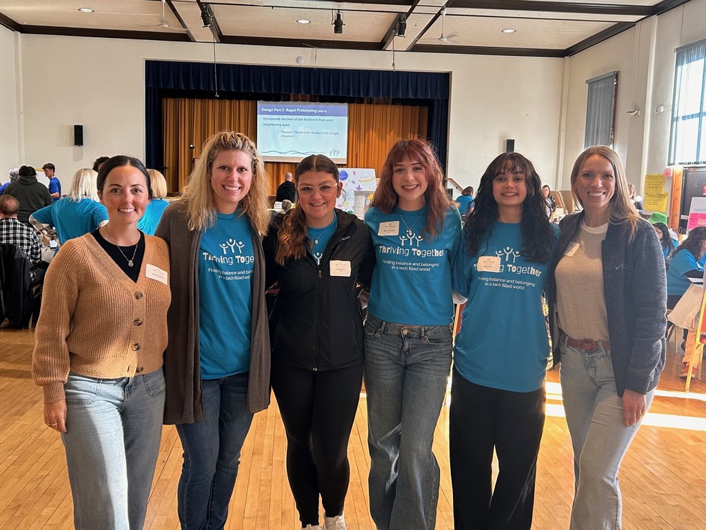 Three of our students, Lily Rottmann, Daisy Heussner, and Maia Price, along with their advisor Mrs. Jenna Zangl, attended the Greater Watertown Community Health Foundation Summit at Turner Hall on Friday, November 7. Last spring, these students conducted interviews with community members, peers, and state representatives to gather data on overall wellbeing and social media trends. That important information helped shape the conversations and activities at Friday’s summit. 💡