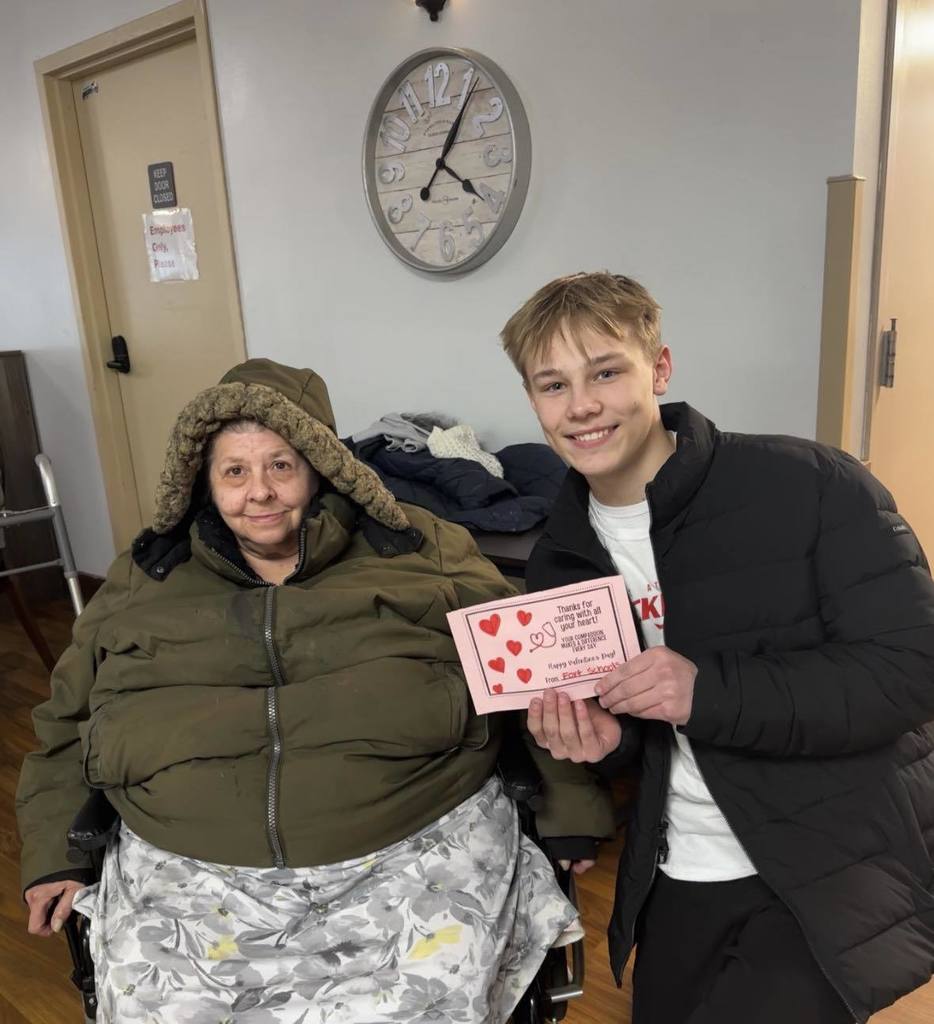 Our FAHS students shared the love this Valentine’s season by creating heartfelt cards for members of our local community! 💌 