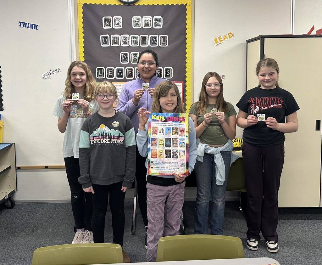 The Kids’ Choice Award program is a wonderful partnership between Bridges Library System, Jefferson County and Waukesha County libraries, and local area schools—designed to promote a love of reading and an appreciation for books among 4th, 5th, and 6th graders. Each year, students are encouraged to read from a curated list of 15 books and vote for their favorites using an online voting system. Students who read three or more books earn the opportunity to cast their votes! This year, 36 fourth- and fifth-grade students from Barrie, Luther, Purdy, and Rockwell Elementary accepted the challenge! 🎉 