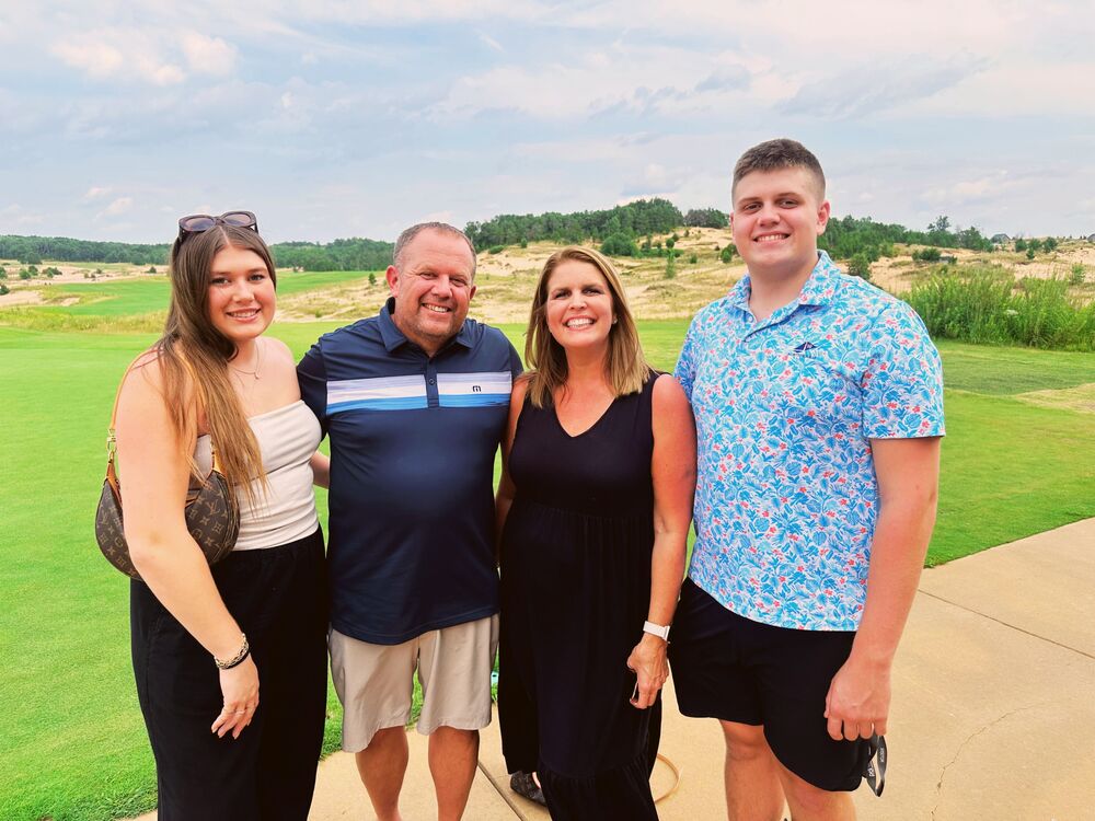 Bob Bothe with family