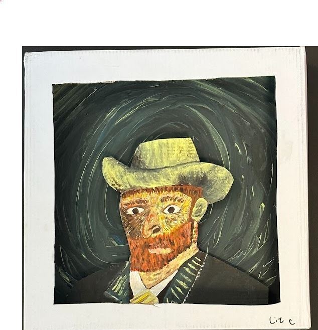 portrait of Vincent Van Gogh