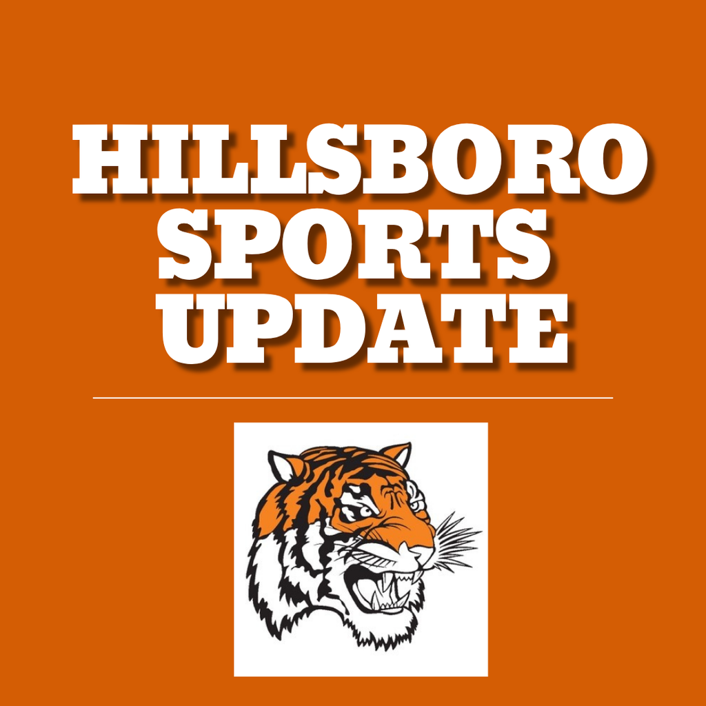 School mascot and "Hillsboro Sports Update" text