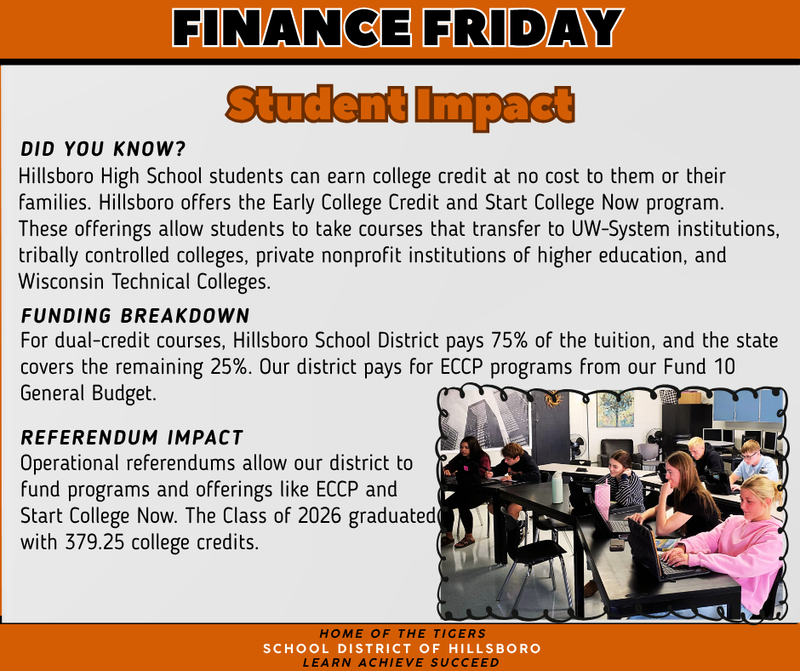 Finance Friday - text is featured in body of article.