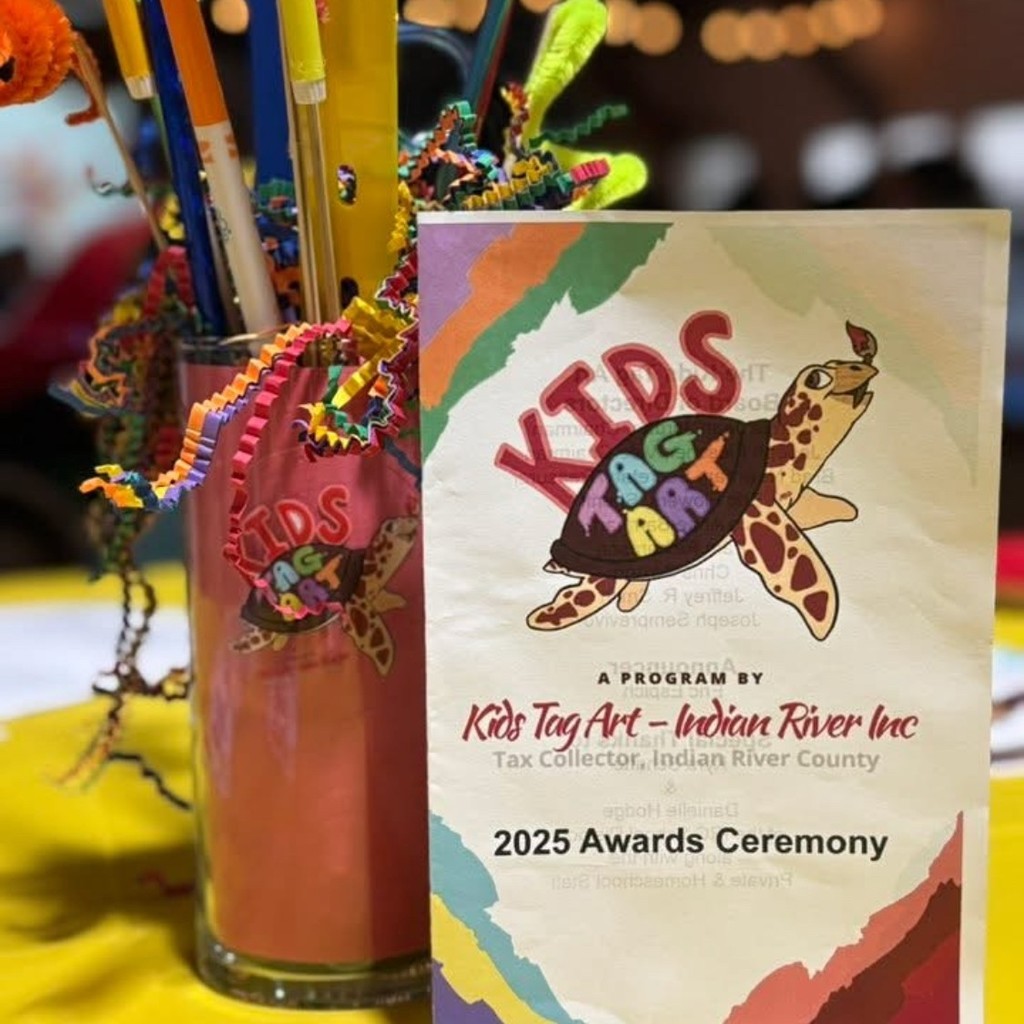 kids tag art awards ceremony