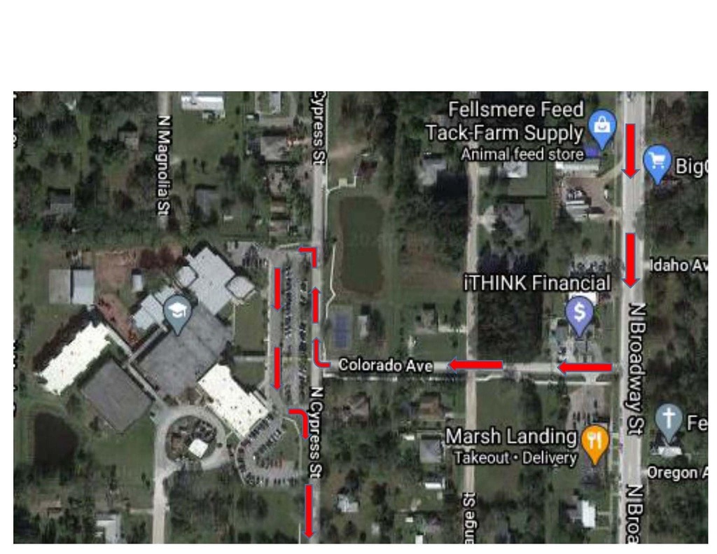 Traffic Pattern for Parent Drop Off and Pick Up