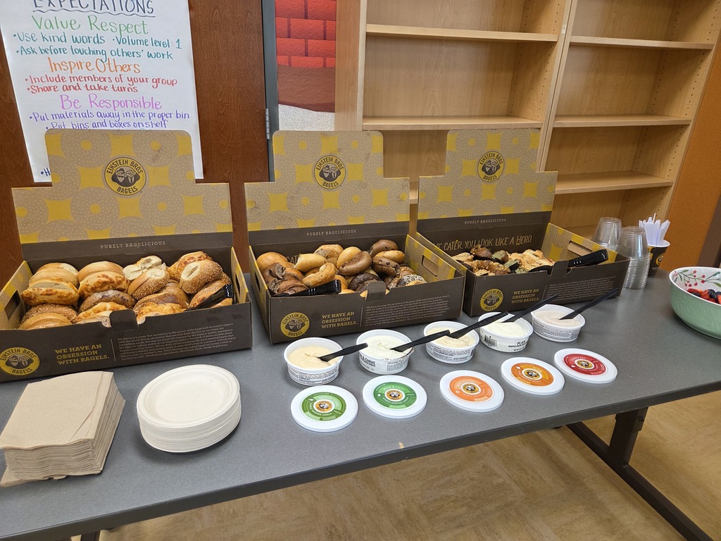 bagels on table