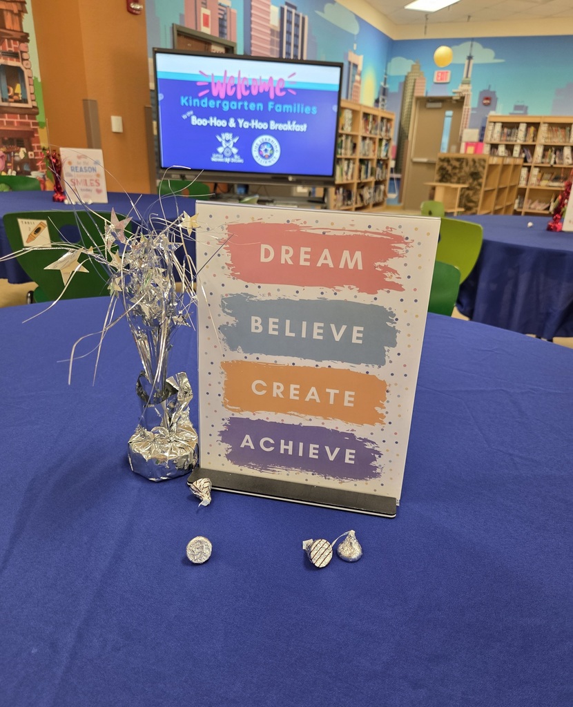 sign on table