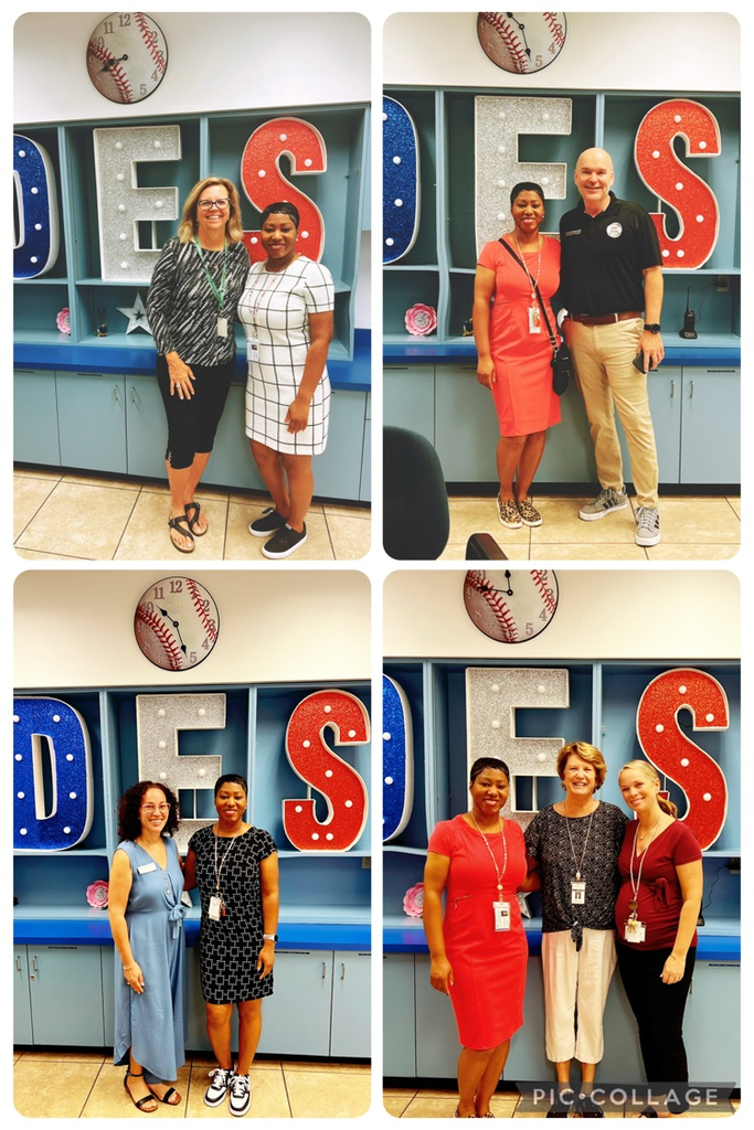 DES visits from Superintendent and School Board Members 